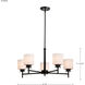 Warren 5 Light 28 inch Gun Metal Chandelier Ceiling Light