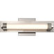 Larissa LED 14 inch Brushed Nickel Vanity Wall Light