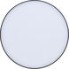 ColorQuick LED 7.05 inch Black Flush Mount Ceiling Light