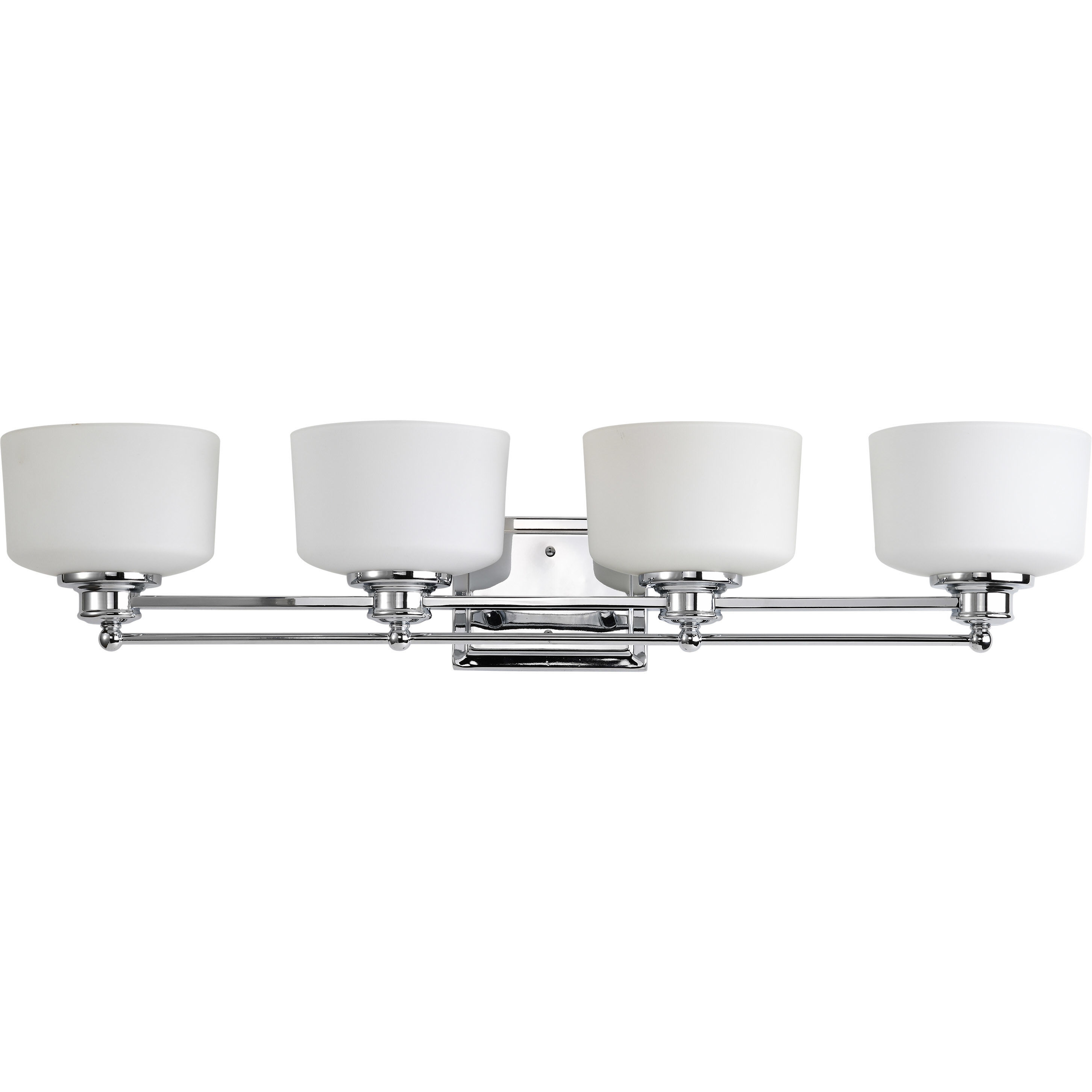 Soho 4 Light 34 inch Polished Chrome Vanity Light Wall Light