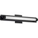 Larissa LED 23.25 inch Black Vanity Wall Light