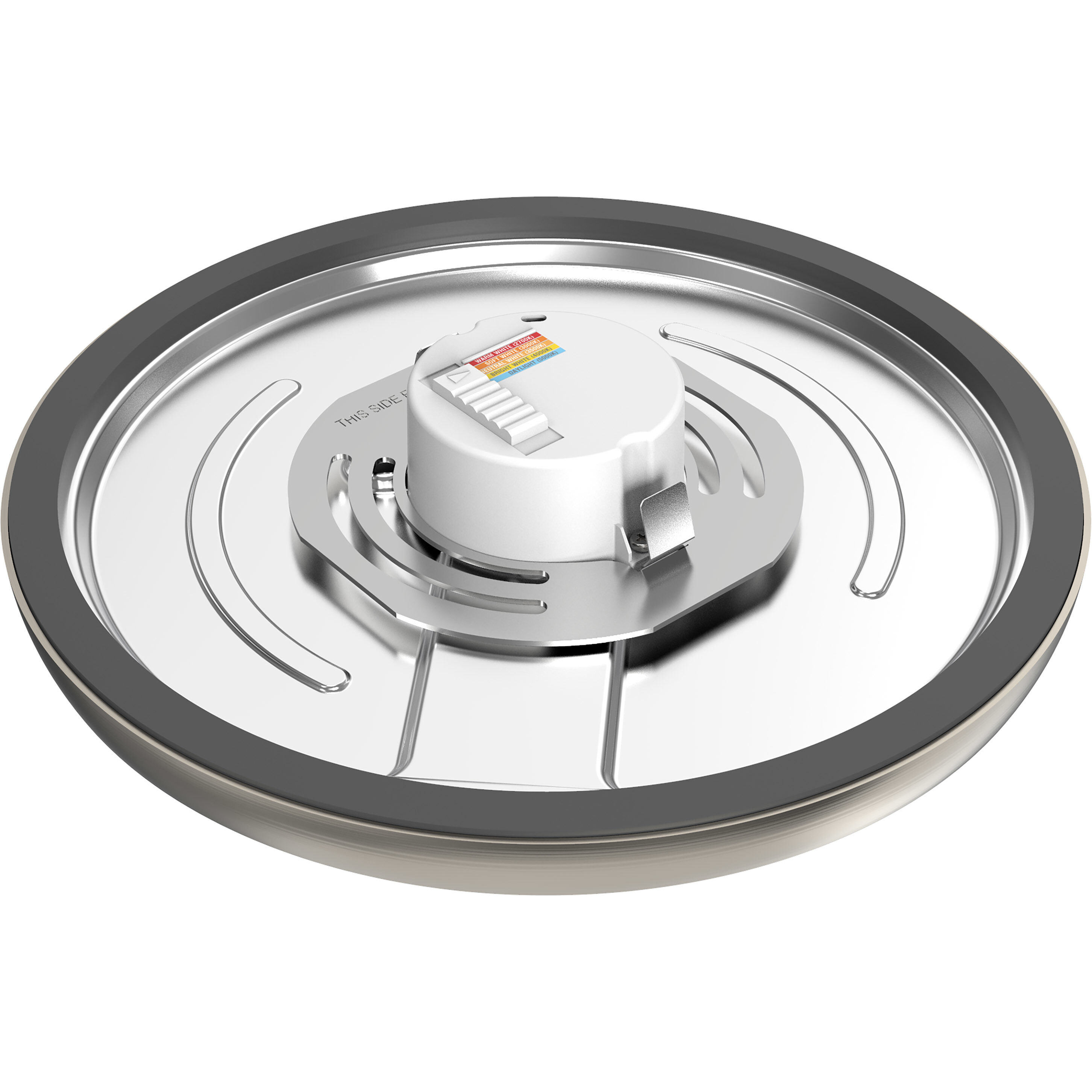 Blink LED 9 inch Brushed Nickel Flush Mount Ceiling Light