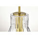 Gianna 12 inch Vintage Brass Pendant Ceiling Light