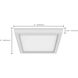 Brentwood LED 9 inch White Edge Lit Ceiling Light