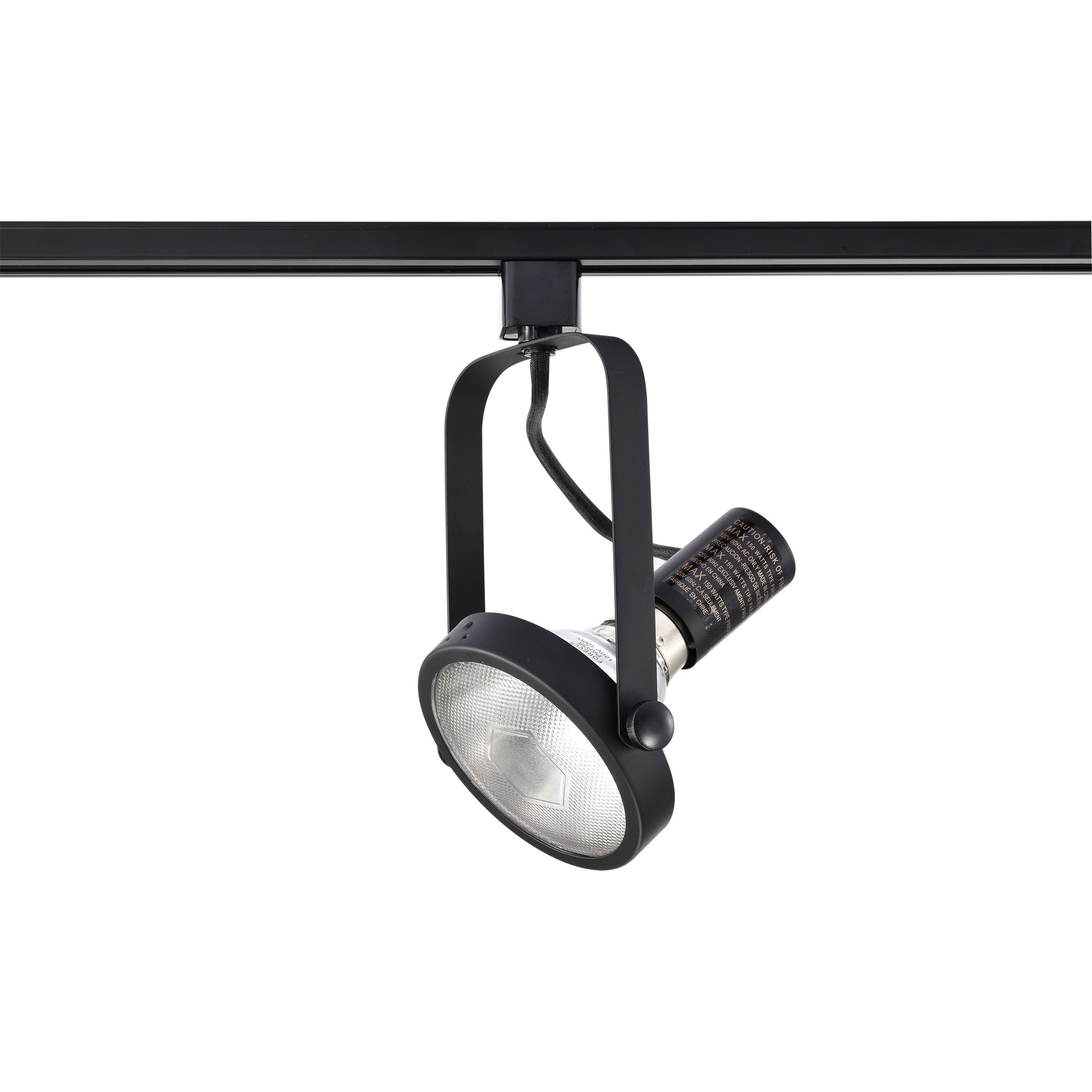 Brentwood 1 Light 120V Black Track Lighting Ceiling Light