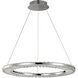Nova LED 22.88 inch Polished Nickel Pendant Ceiling Light