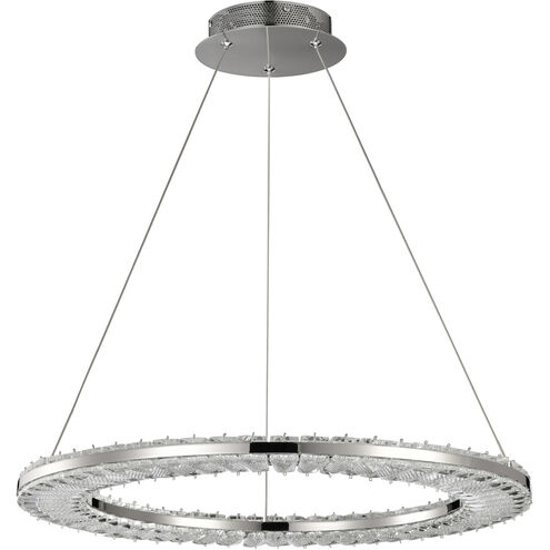 Nova LED 22.88 inch Polished Nickel Pendant Ceiling Light
