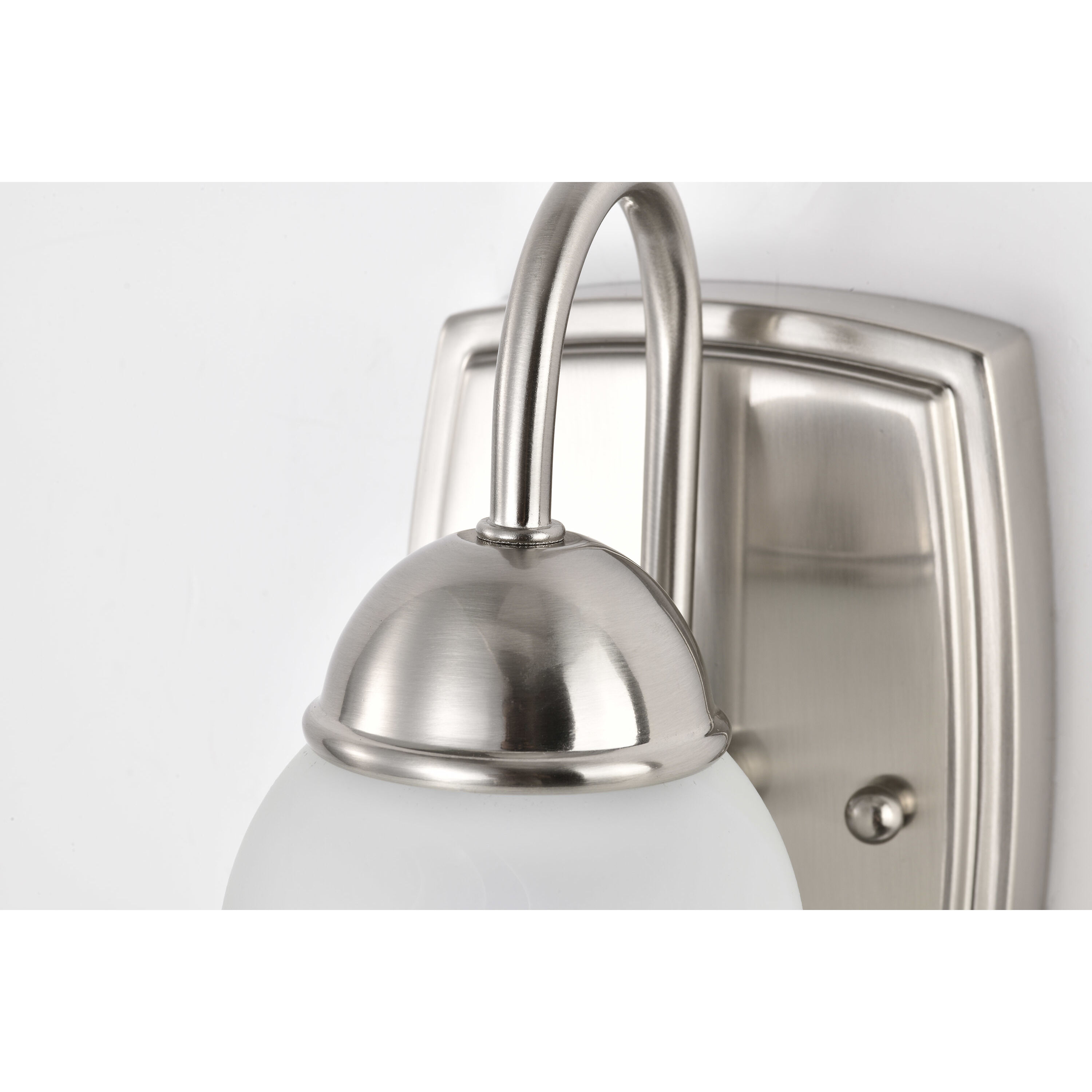 Brentwood LED 5 inch Brushed Nickel Wall Sconce Wall Light