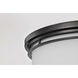 Warren 15 inch Gun Metal Flush Mount Ceiling Light