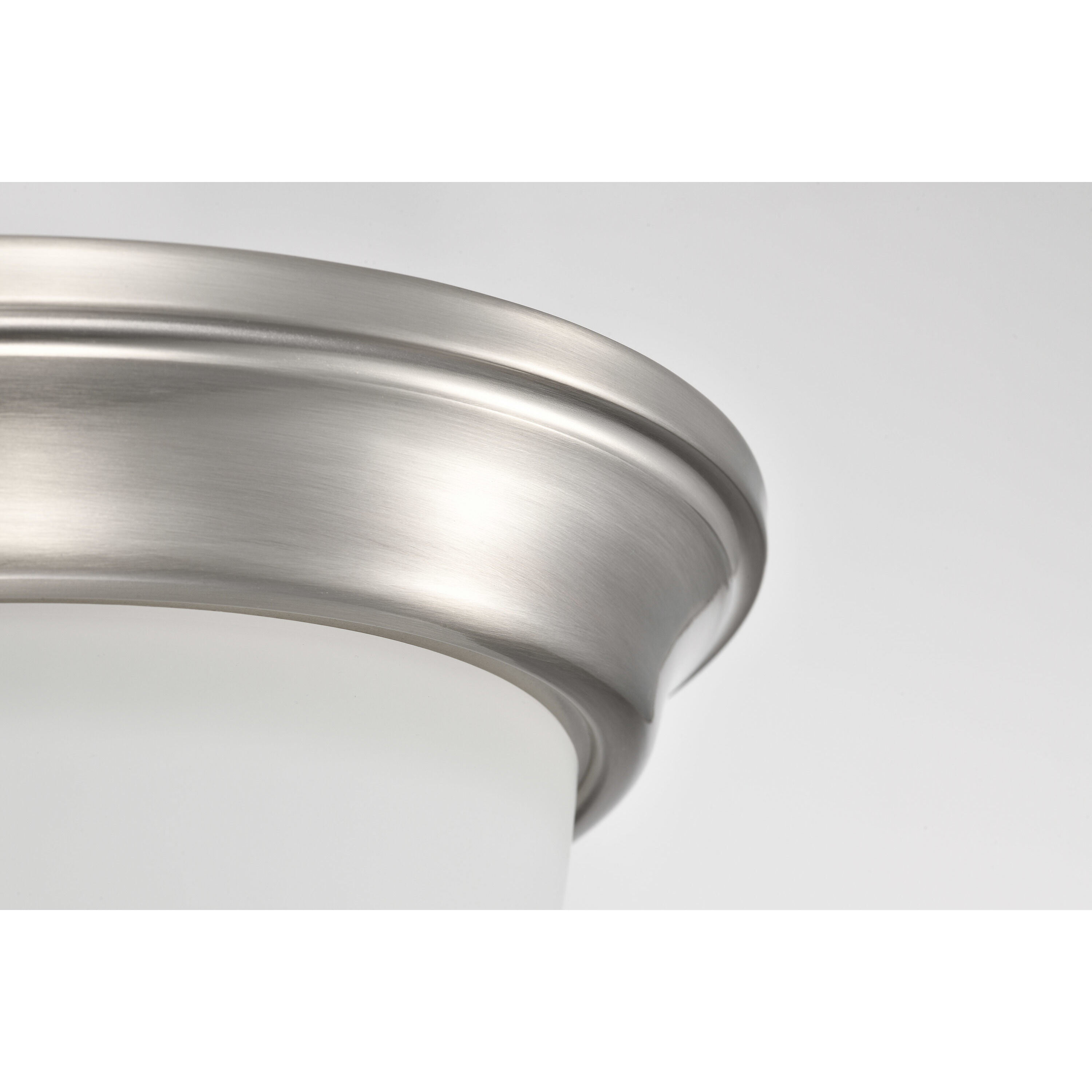 Brentwood LED 13 inch Brushed Nickel LED Flush Mount Ceiling Light