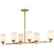 Solara 12 inch Natural Brass Pendant Ceiling Light