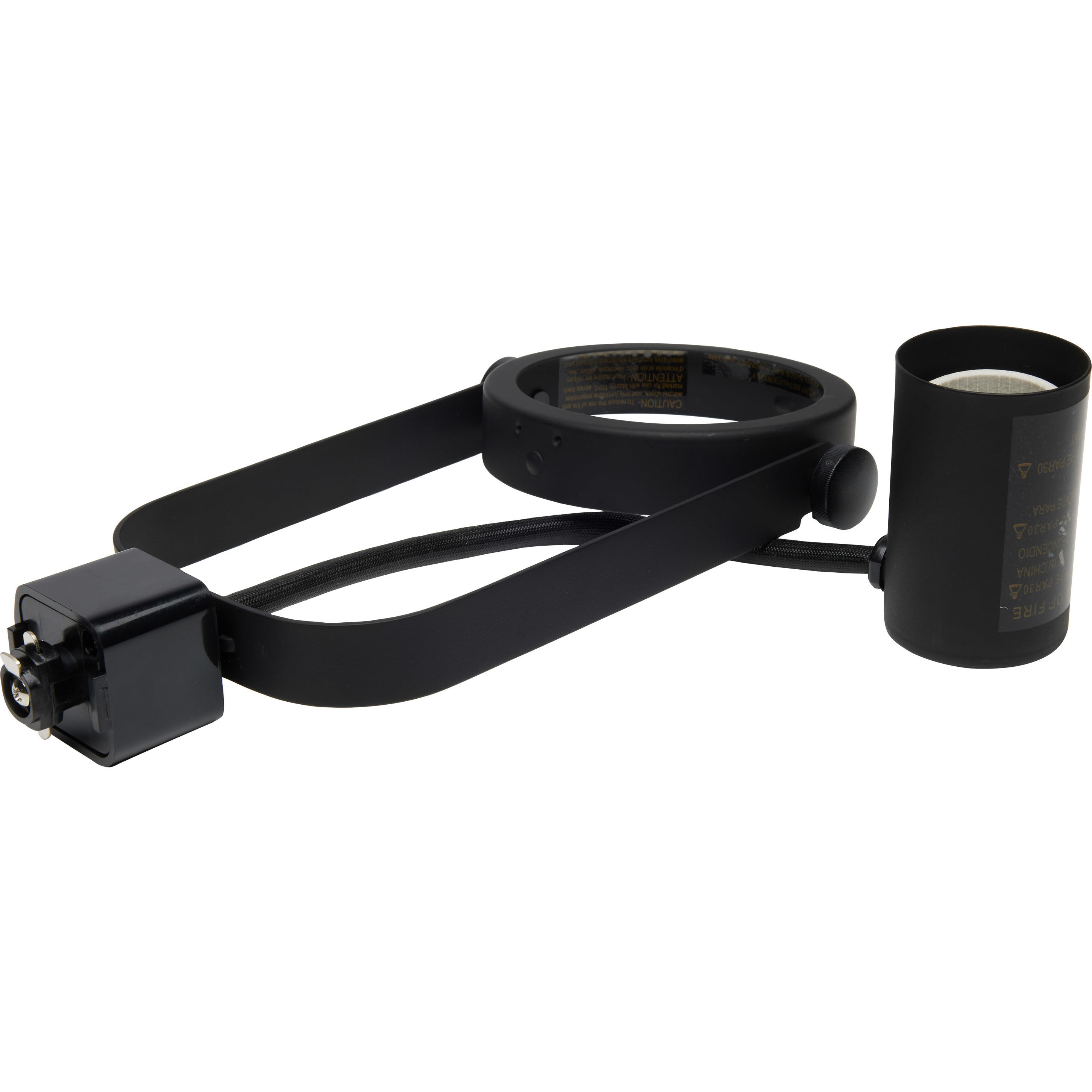 Brentwood 3 Light 120V Black Track Lighting Ceiling Light