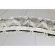 Asher LED 35.5 inch Polished Nickel Pendant Ceiling Light