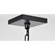 Emma 4 Light 20 inch Matte Black Pendant Ceiling Light