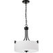 Liam 15.88 inch Matte Black Pendant Ceiling Light