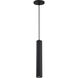 Century LED 2.56 inch Matte Black Pendant Ceiling Light