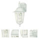 Cornerstone 1 Light 13 inch White Outdoor Wall Lantern