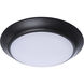 ColorQuick LED 7.4 inch Bronze Close-to-Ceiling LED Disk Ceiling Light