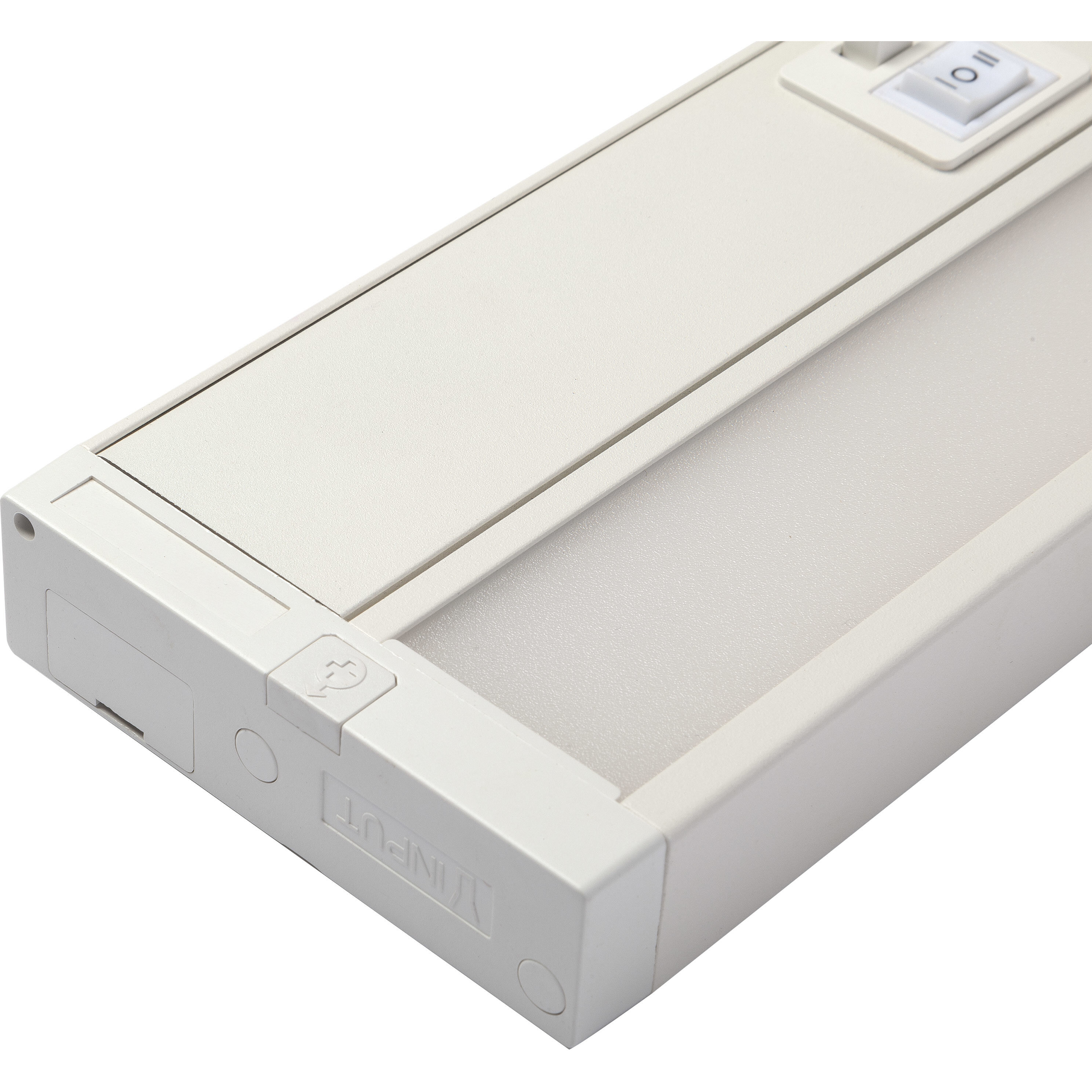 CounterQuick 120 LED 22 inch White Under Cabinet & Cove, Linear Strip