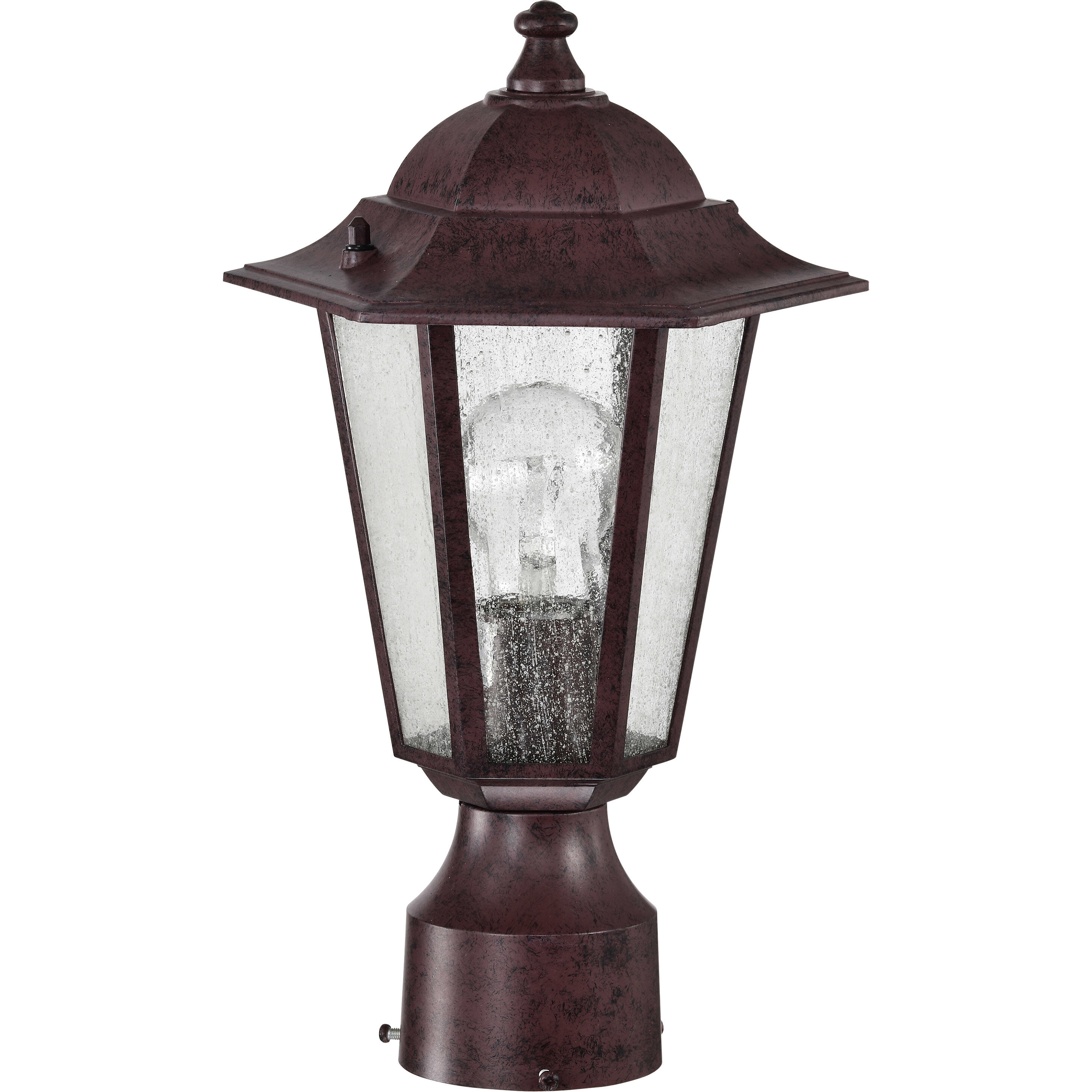 Cornerstone 1 Light 14 inch Old Bronze Outdoor Post Lantern