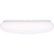 ColorQuick LED 13.39 inch White Flush Mount Ceiling Light