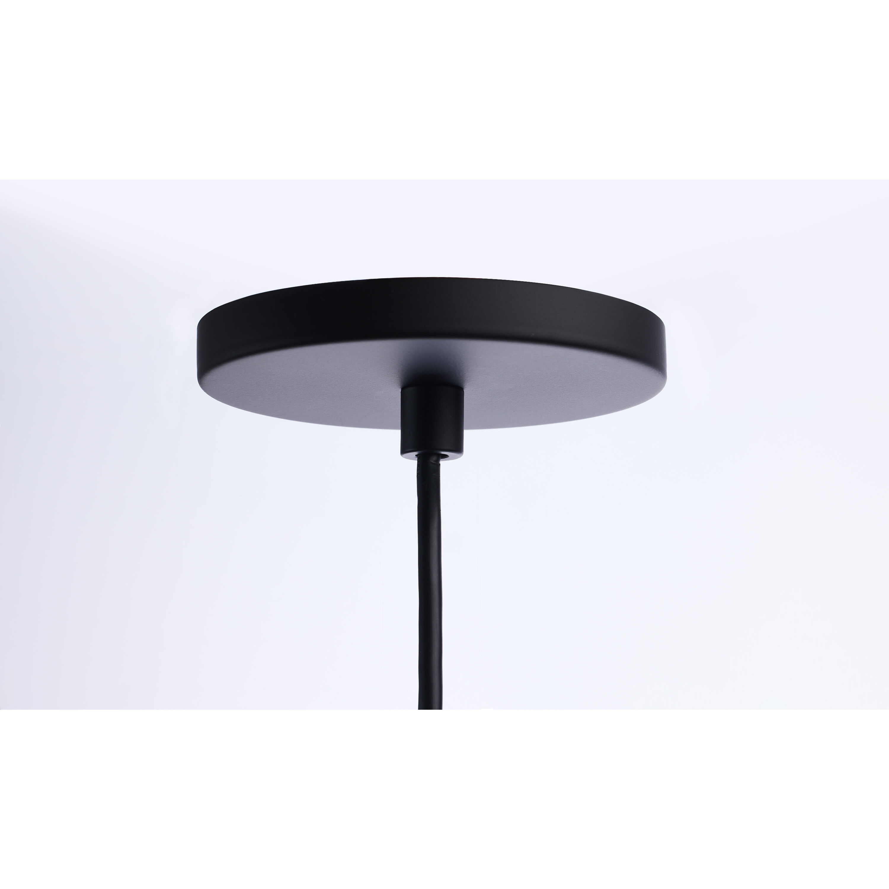 Century LED 2.56 inch Matte Black and Brushed Brass Pendant Ceiling Light