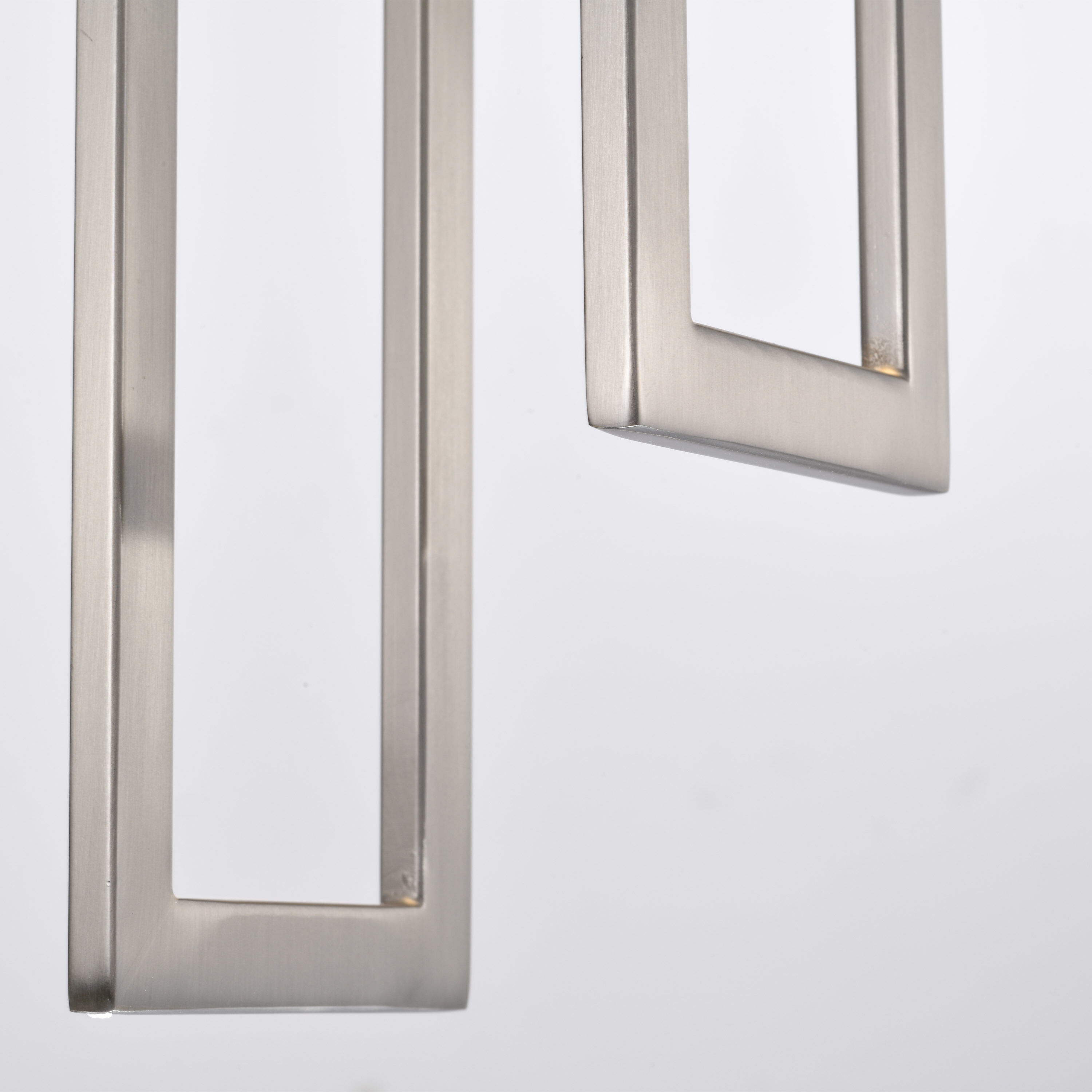 Frame LED 6 inch Brushed Nickel Pendant Ceiling Light