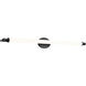 Edgeworth LED 39.63 inch Matte Black Vanity Light Wall Light