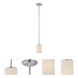 Willow 1 Light 3.88 inch Polished Nickel Mini Pendant Ceiling Light