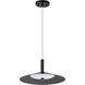 Corrine LED 14 inch Matte Black Pendant Ceiling Light