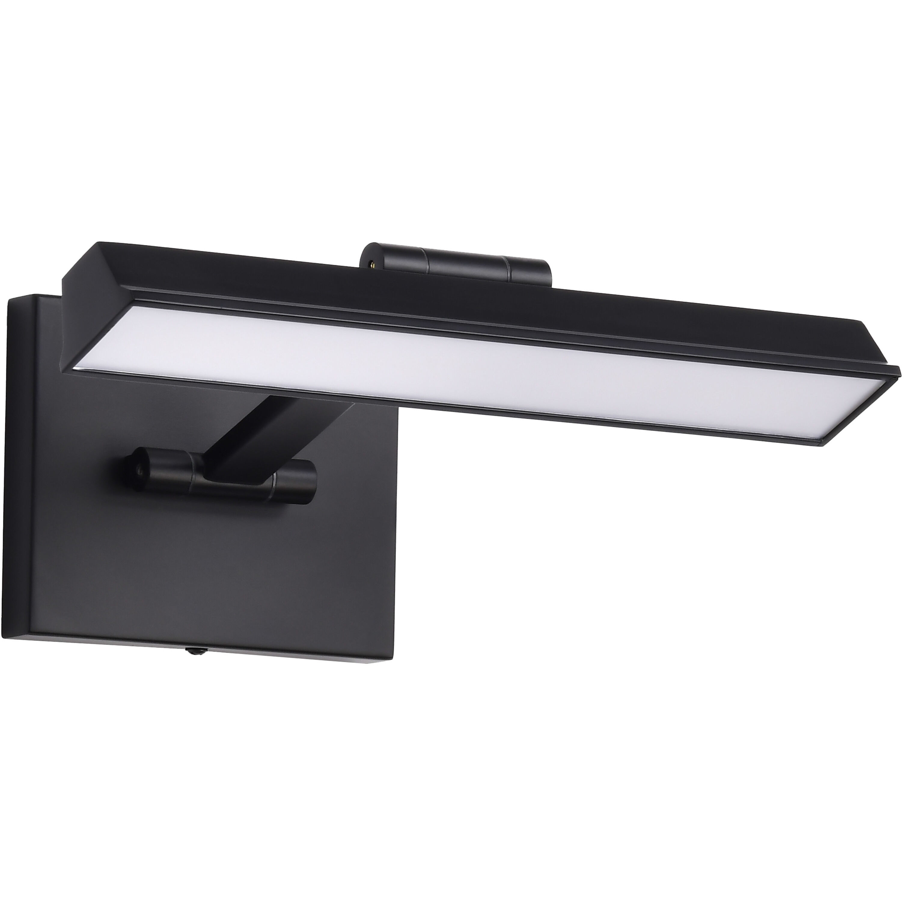 Hazel LED 12.2 inch Black Vanity Wall Light