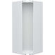 Peak LED 5.75 inch Matte White Vanity Light Wall Light
