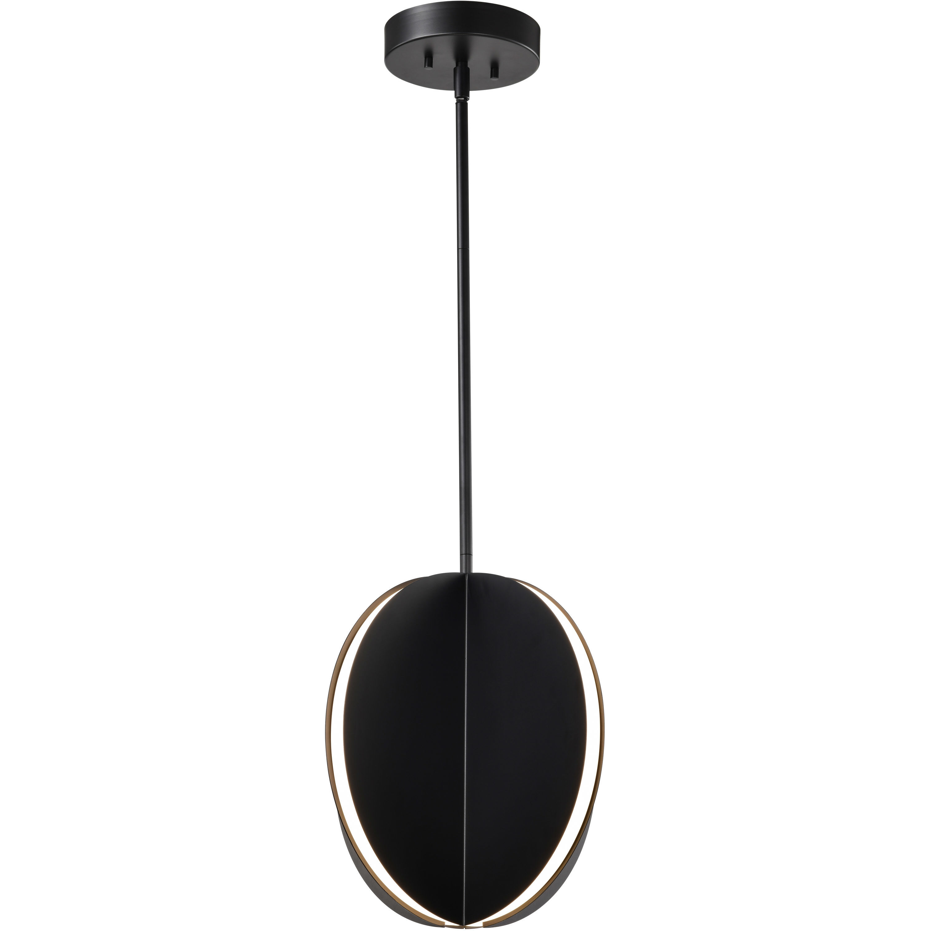 Blaine LED 12.88 inch Matte Black Pendant Ceiling Light