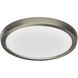 Blink LED 9 inch Brushed Nickel Edge Lit Ceiling Light