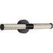 Kingsport LED 20.5 inch Matte Black Vanity Light Wall Light