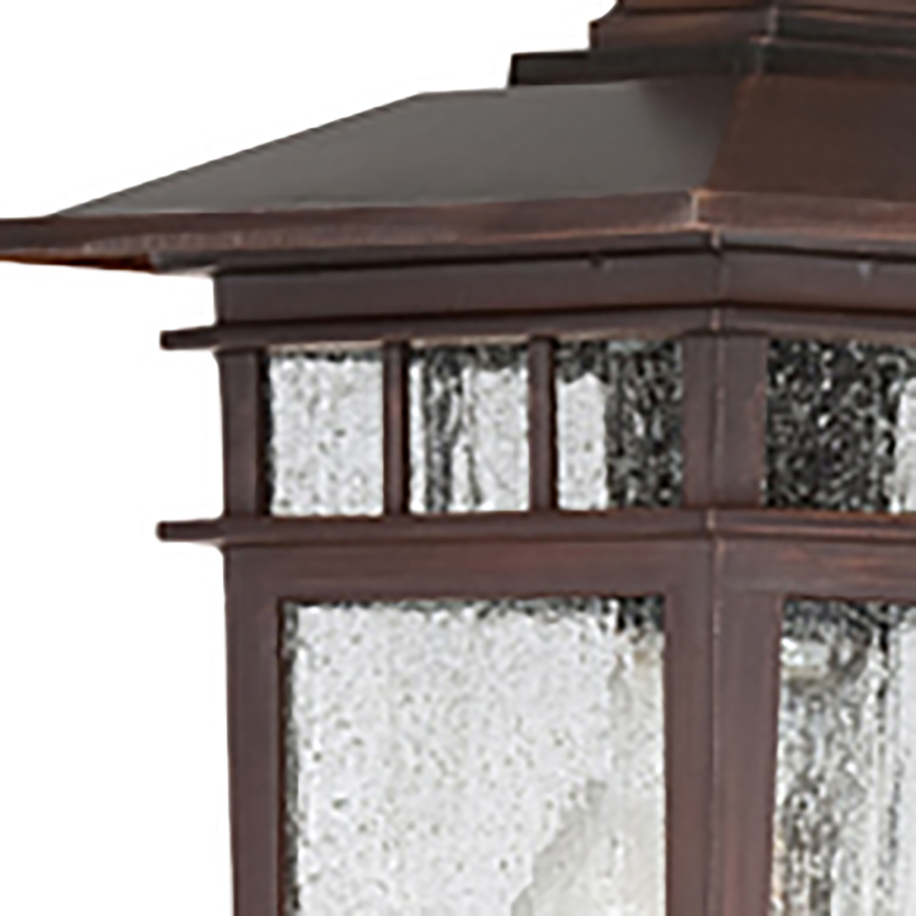 Cove Neck 1 Light 12 inch Rustic Bronze Outdoor Wall Lantern