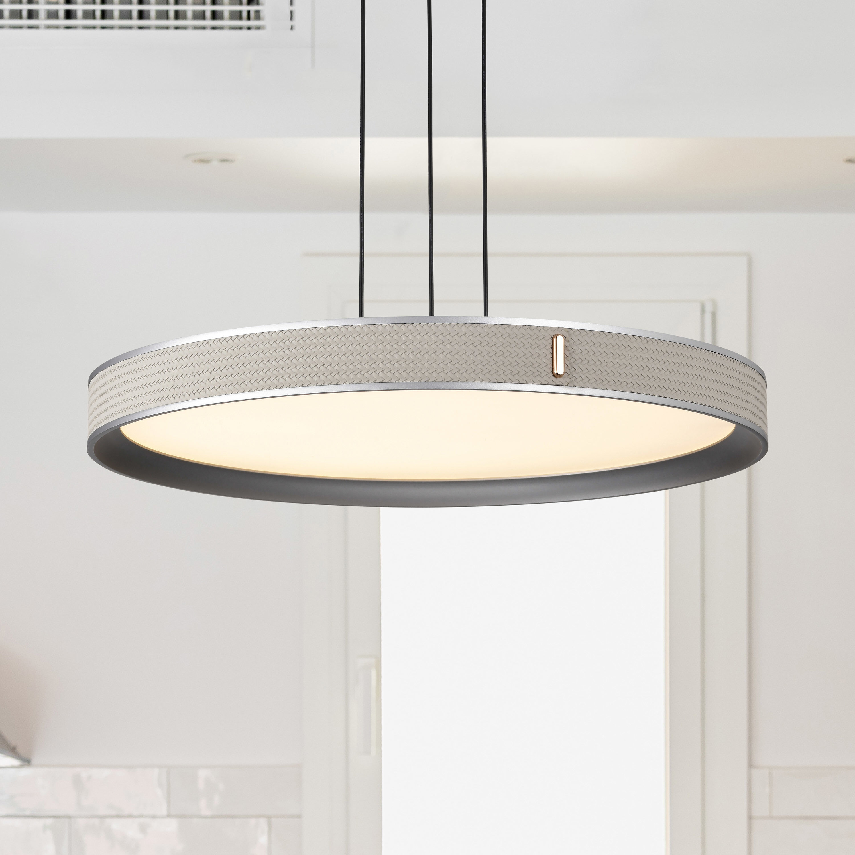 Bandon LED 19.5 inch Gray Pendant Ceiling Light