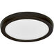 Blink LED 7 inch Bronze Edge Lit Ceiling Light