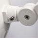 Brentwood LED 4.5 inch White Remote Emergency Light