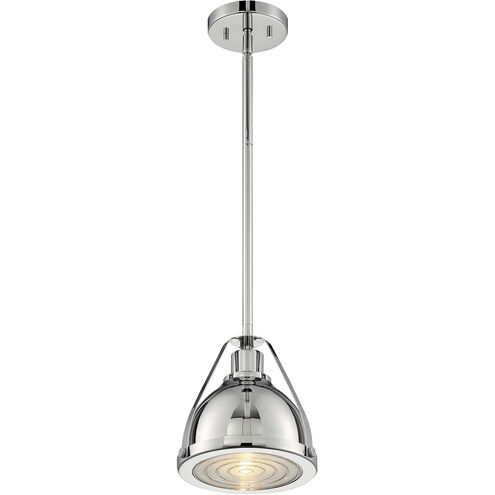 Barbett 1 Light 8.75 inch Polished Nickel Pendant Ceiling Light