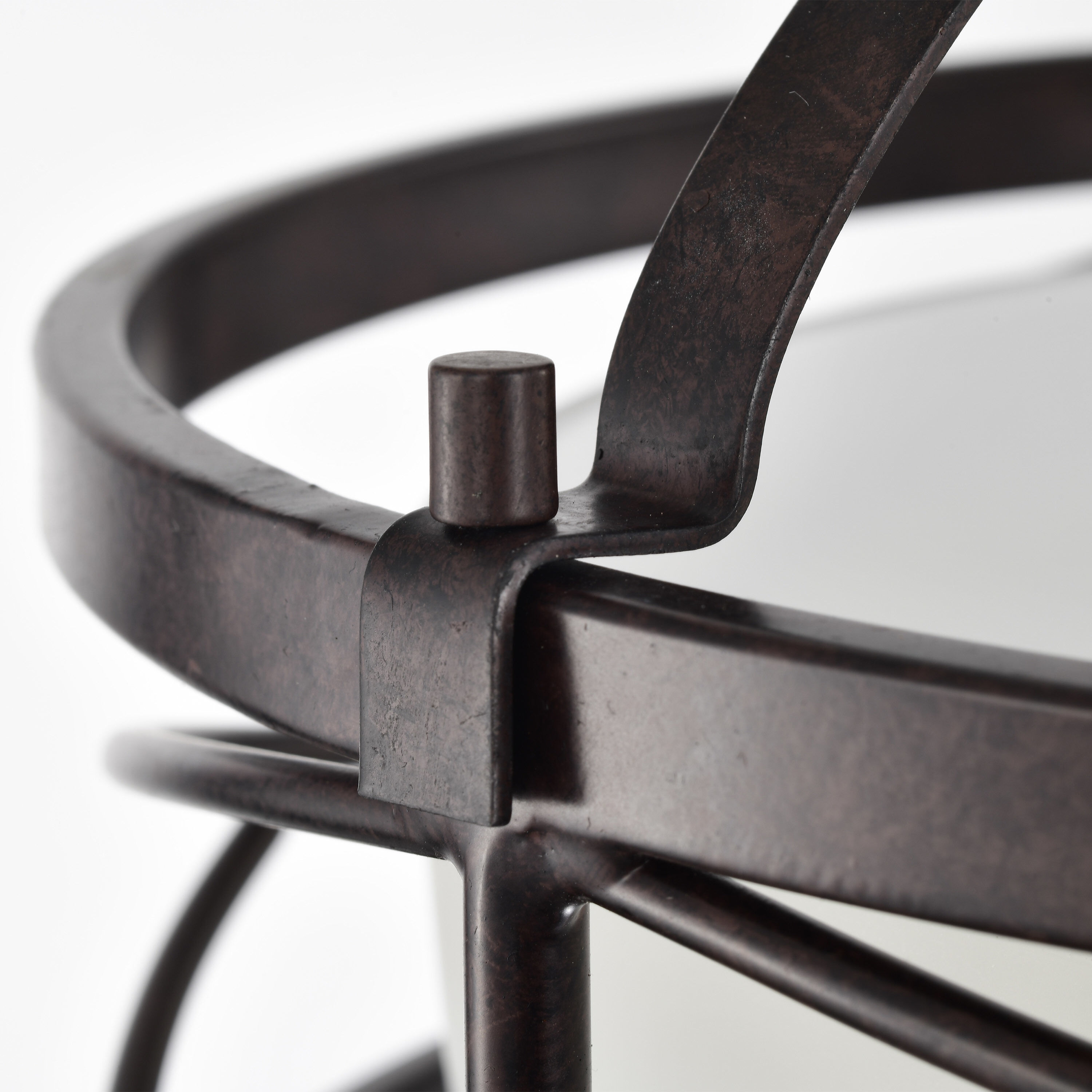 Ginger 2 Light 14 inch Old Bronze Semi Flush Mount Ceiling Light