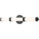 Kagen LED 25.58 inch Matte Black Bath Vanity Light Wall Light
