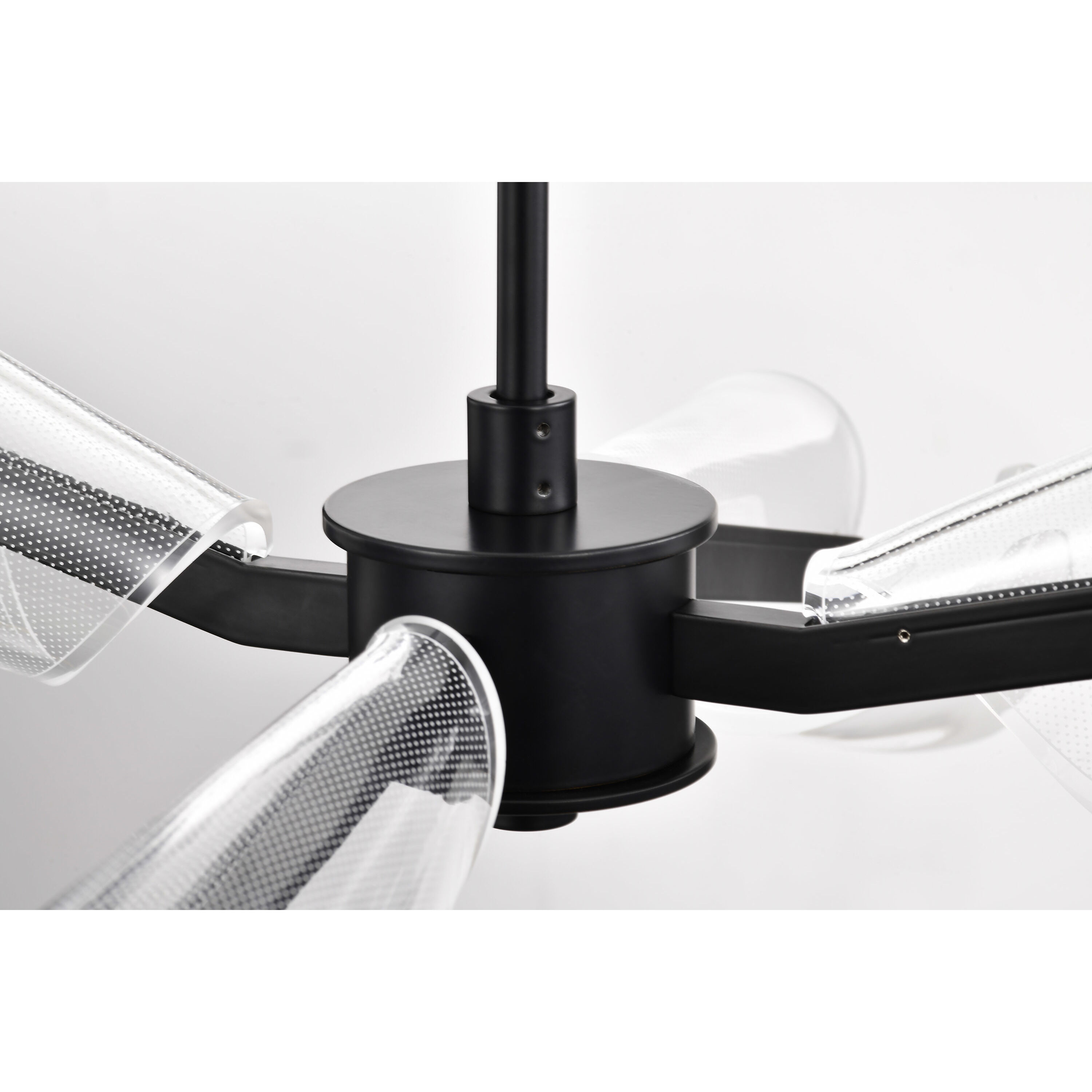 Sedona LED 27.13 inch Matte Black Chandelier Ceiling Light