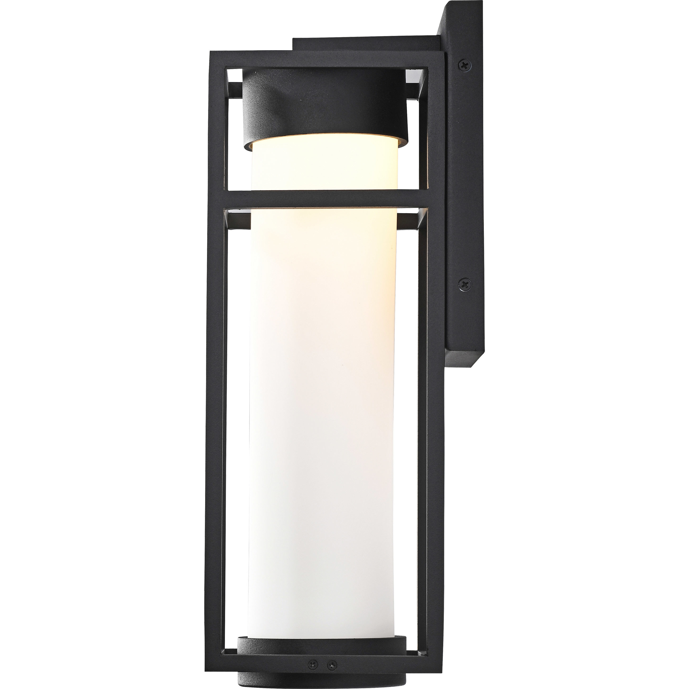 Ledges LED 16 inch Matte Black Outdoor Wall Sconce
