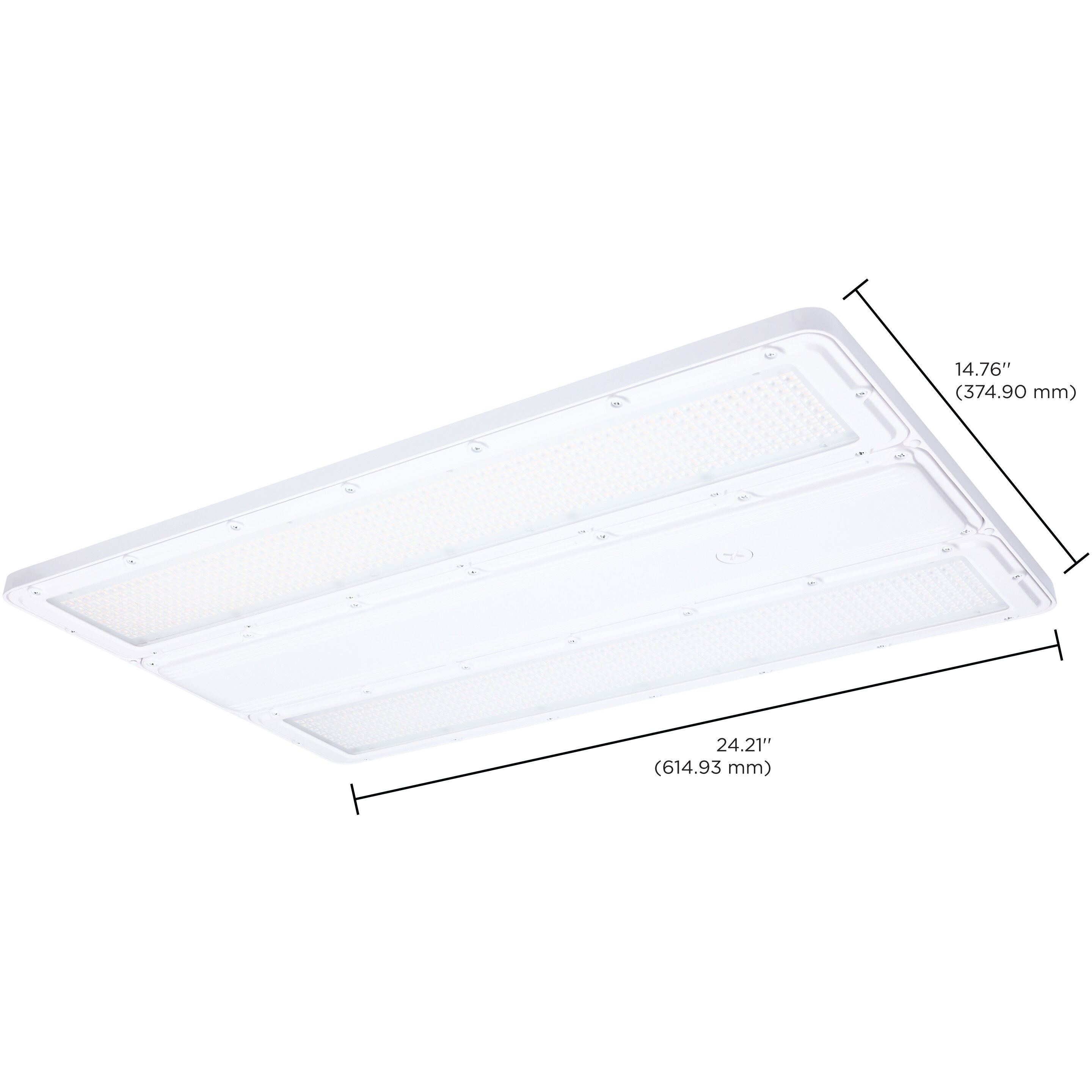 ColorQuick/PowerQuick LED 14.76 inch White Hi-Bay Ceiling Light, Linear