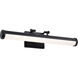 Cora LED 24.25 inch Black Vanity Wall Light