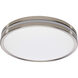 Brentwood LED 14.37 inch Brushed Nickel Close-to-Ceiling Ceiling Light