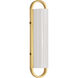 Velano LED 17 inch Brushed Brass Vanity Wall Light
