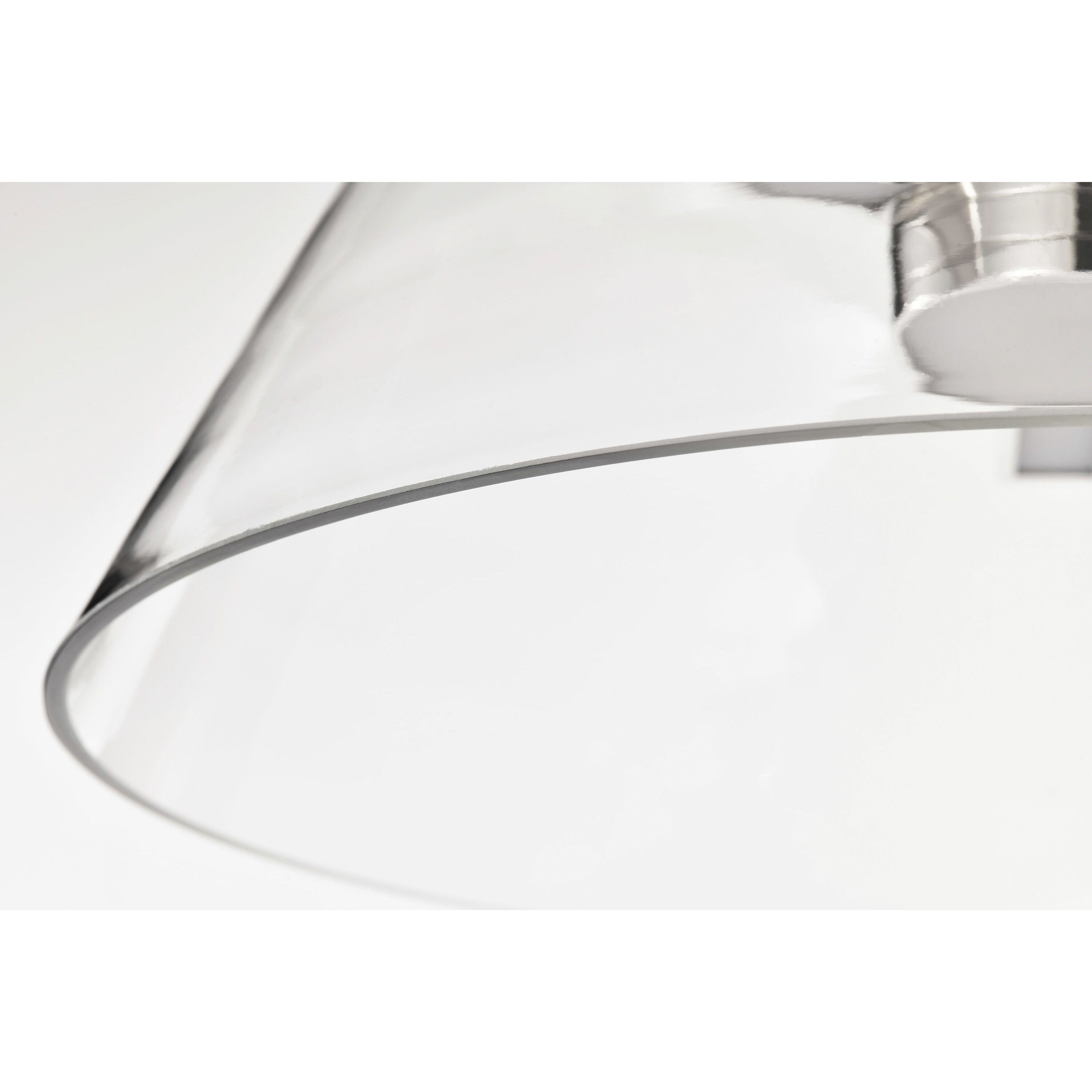 Edmond LED 17 inch Polished Nickel Pendant Ceiling Light