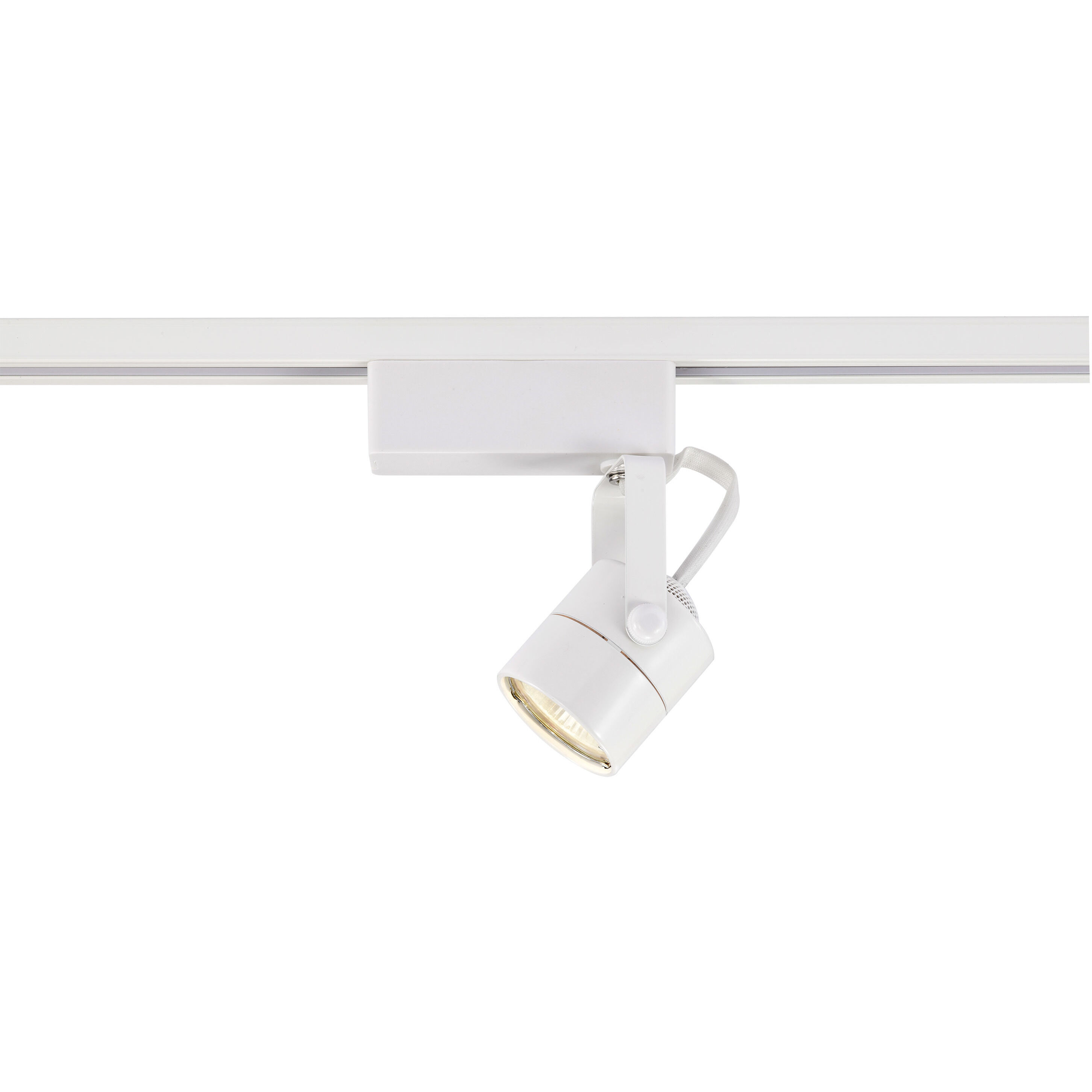 Brentwood 1 Light 12 White Track Lighting Ceiling Light, Round